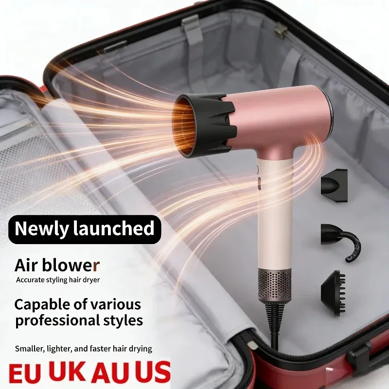 

Professional hair dryer, negative ion hair dryer, portable styling tool for home hair salons, fast-drying electric hair dryer