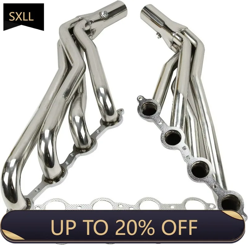 

SXLLLS Exchange 1967-1986C10 Pickup LS1 LS2 LS3 LS3 LS6 1-3/4 "Exhaust Manifold Washer Kit for Long Pipe Exhaust Header