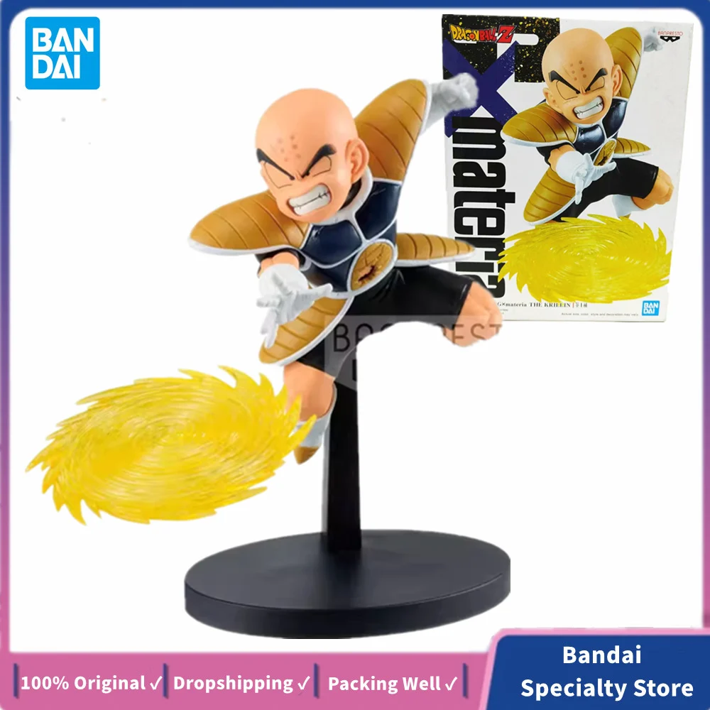 Banpresto Dragon Ball Anime  GxMateria Kienzan Kuririn PVC Action Figures DBZ Figurines 170mm Collectible Model Toys Gift