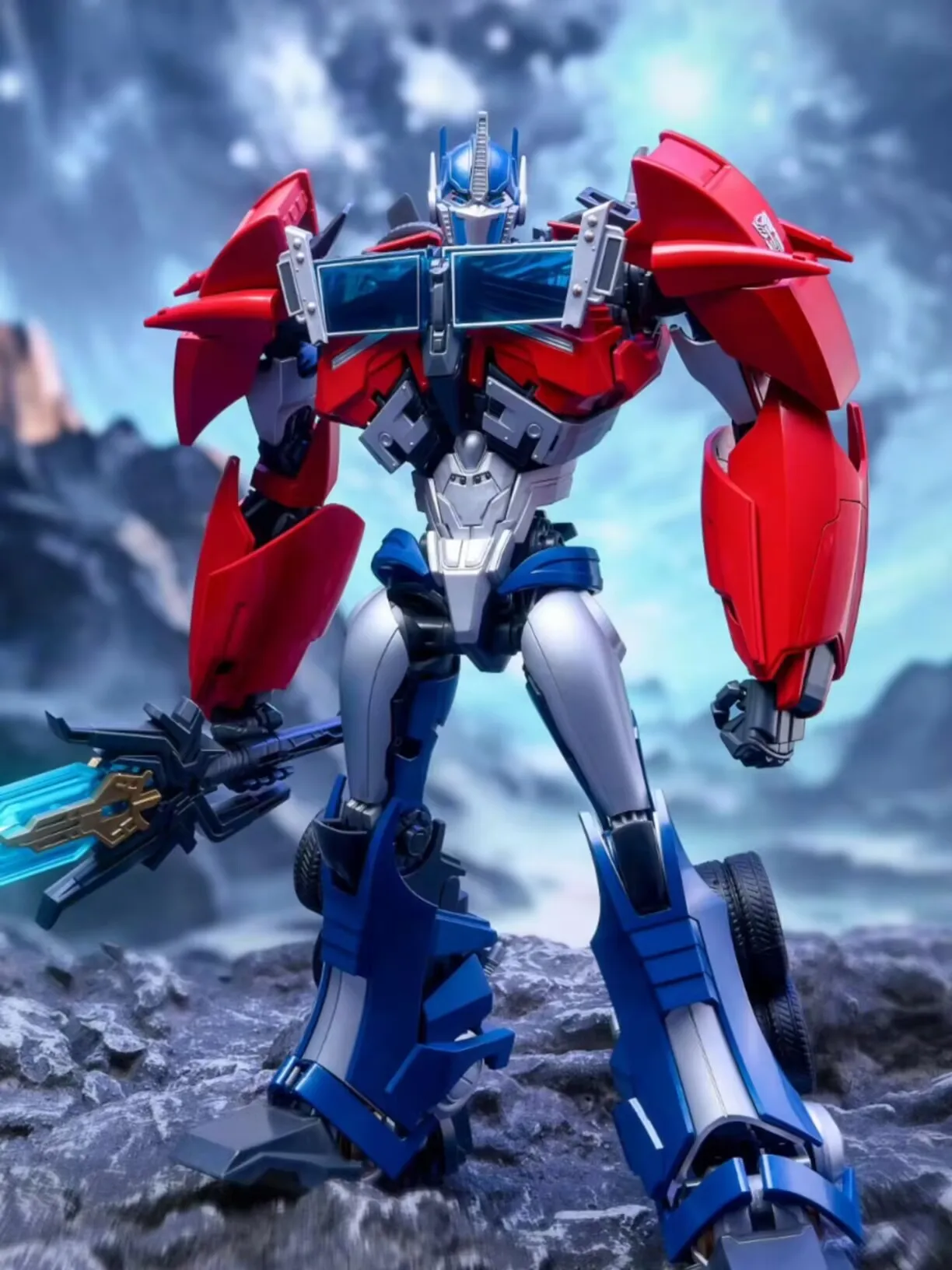 Blokees Transformers Optimus Prime Transformers: Prime Legend Edition Transformers Figure Collection Assembly Model Kit Gift Toy view 2