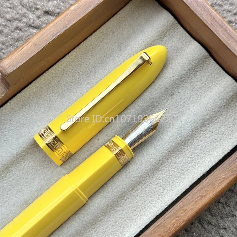 MAJOHN Master V60 Triangle Orthographic Piston Pen Signature Bead Pen Anti Roll Plug in Imported Bead Core Writing Practice