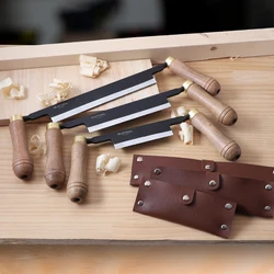 Draw Knife 4/6/8/10inch Draw Shave Knife Straight Draw Knife with High Carbon Steel Blade Pull Knife Woodworking Hand Tool