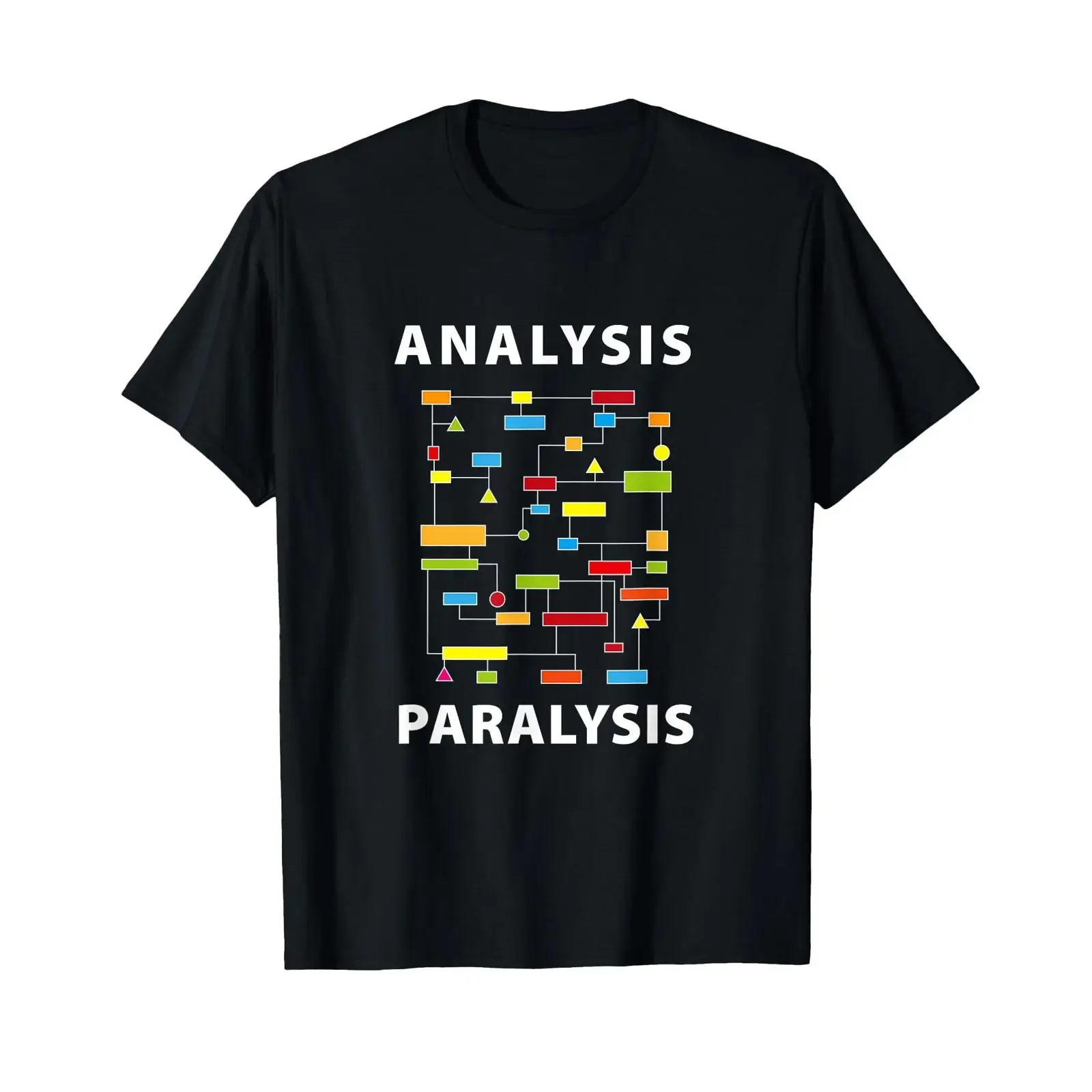 Funny Engineer Analysis Paralysis Geeky Over Thinker Novelty T Shirt vintage Washed Stylish Casual streetwear homme Stretched