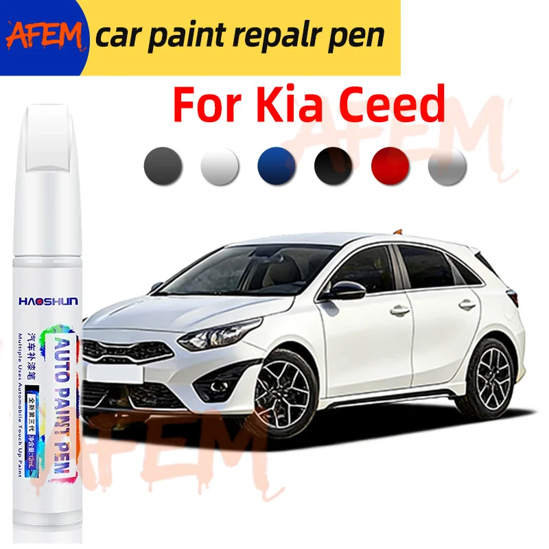 Car touch up paint pen for Kia Ceed scratch repair body accessories