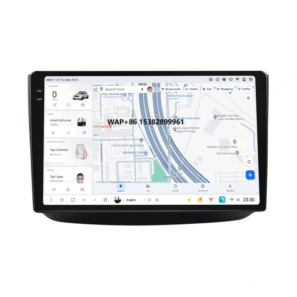 

NaviFly DUDUAUTO 2000*1200 Android 10inch Car Audio System 10inch Benz Vito 2011-2015 with Android AUTO Stereo