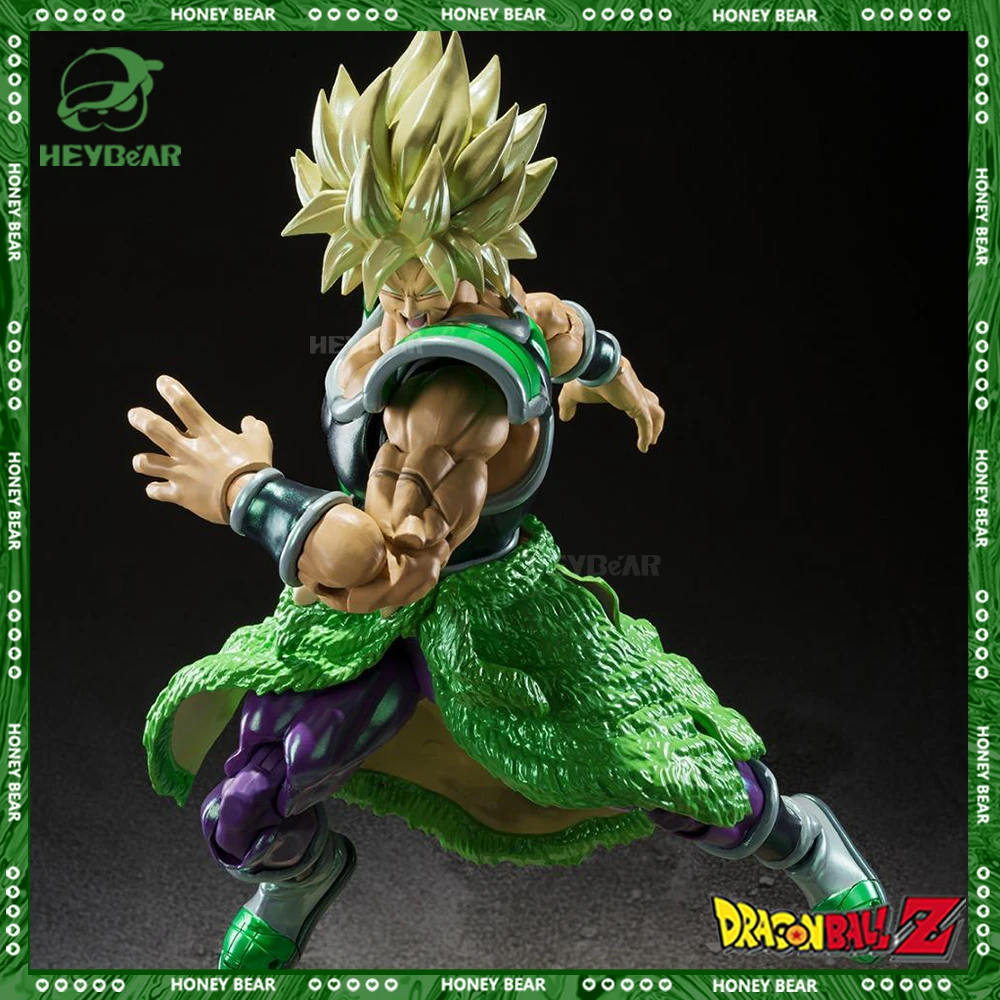 Original Dragon Ball Figures Broli Action Figure Saiyan Broli Figurine Nycc Shf Model Doll Collect Desk Decor Toys Birthday Gift