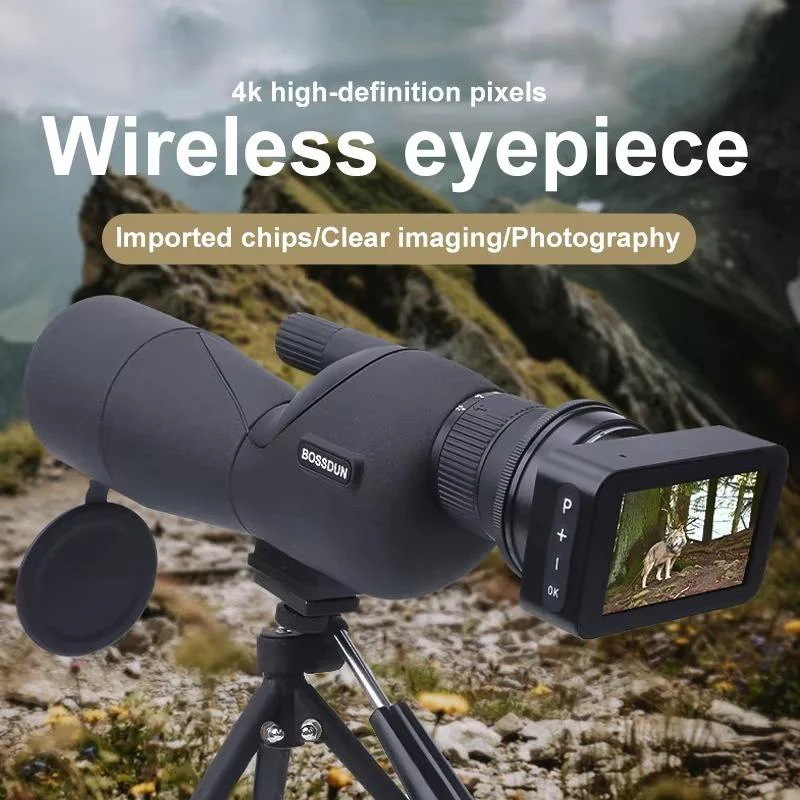 4K HD Color Telescope Electronic Eyepiece Camera 3inch Display 5X Digital Zoom Mini camera for Moon Bird Watching