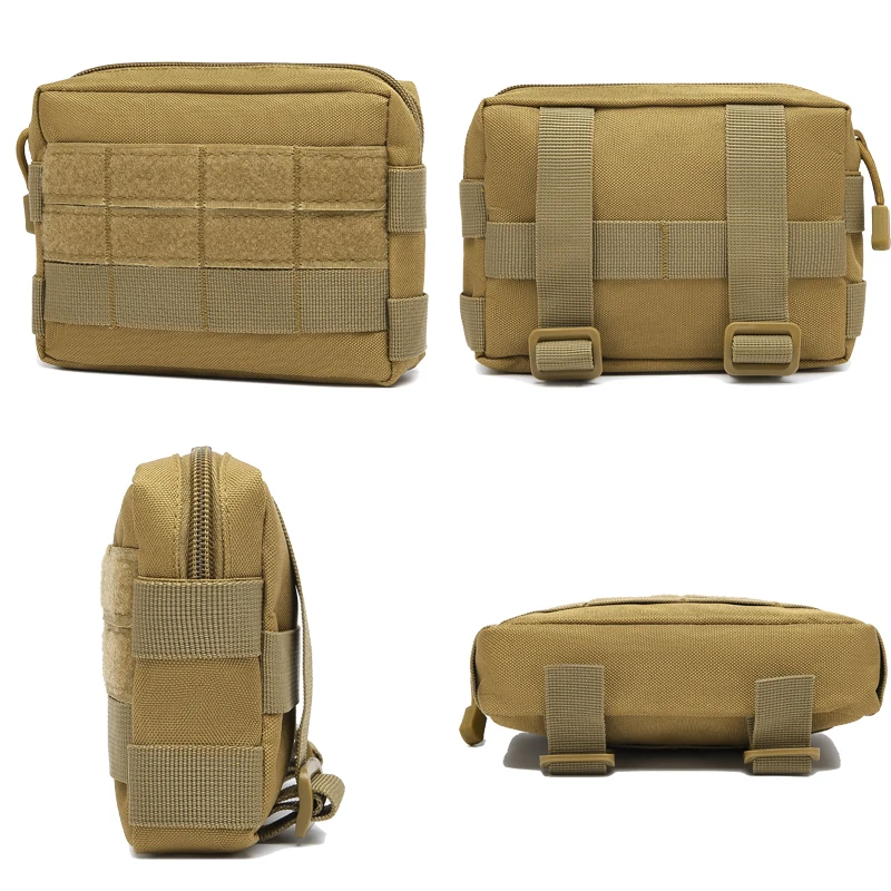 Molle Zakjes, Tactical Admin Pouch Compact Edc Utility Gadget Opzetstuk Militaire Carry Accessoire Riem Opknoping Heuptas