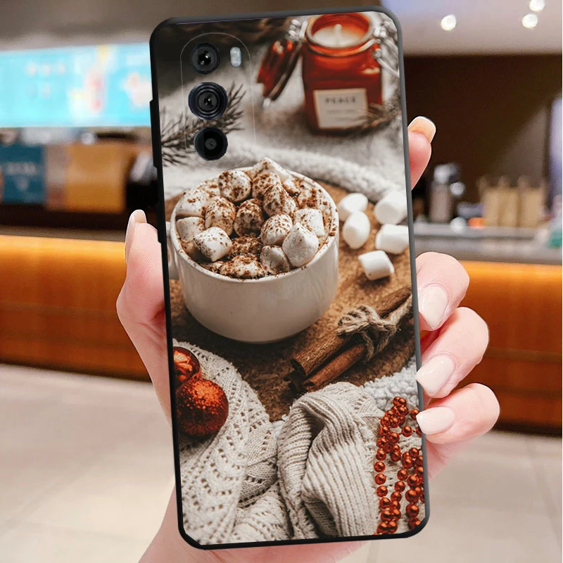 

Phone Case For Motorola Edge 50 40 Pro 60 50 40 30 Ultra Neo Fusion Moto G85 G72 G53 G54 G84 G13 G32 Christmas Aesthetic