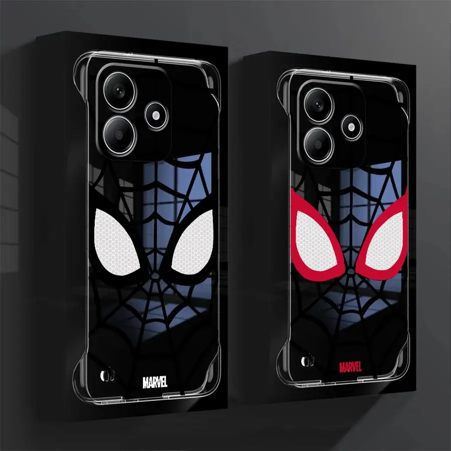 Marvel Sipider Man Phone Case for Xiaomi Redmi Note 10 Pro 4G 13 14 ProPlus 12 13 14 Pro 5G Capa Coque Cover