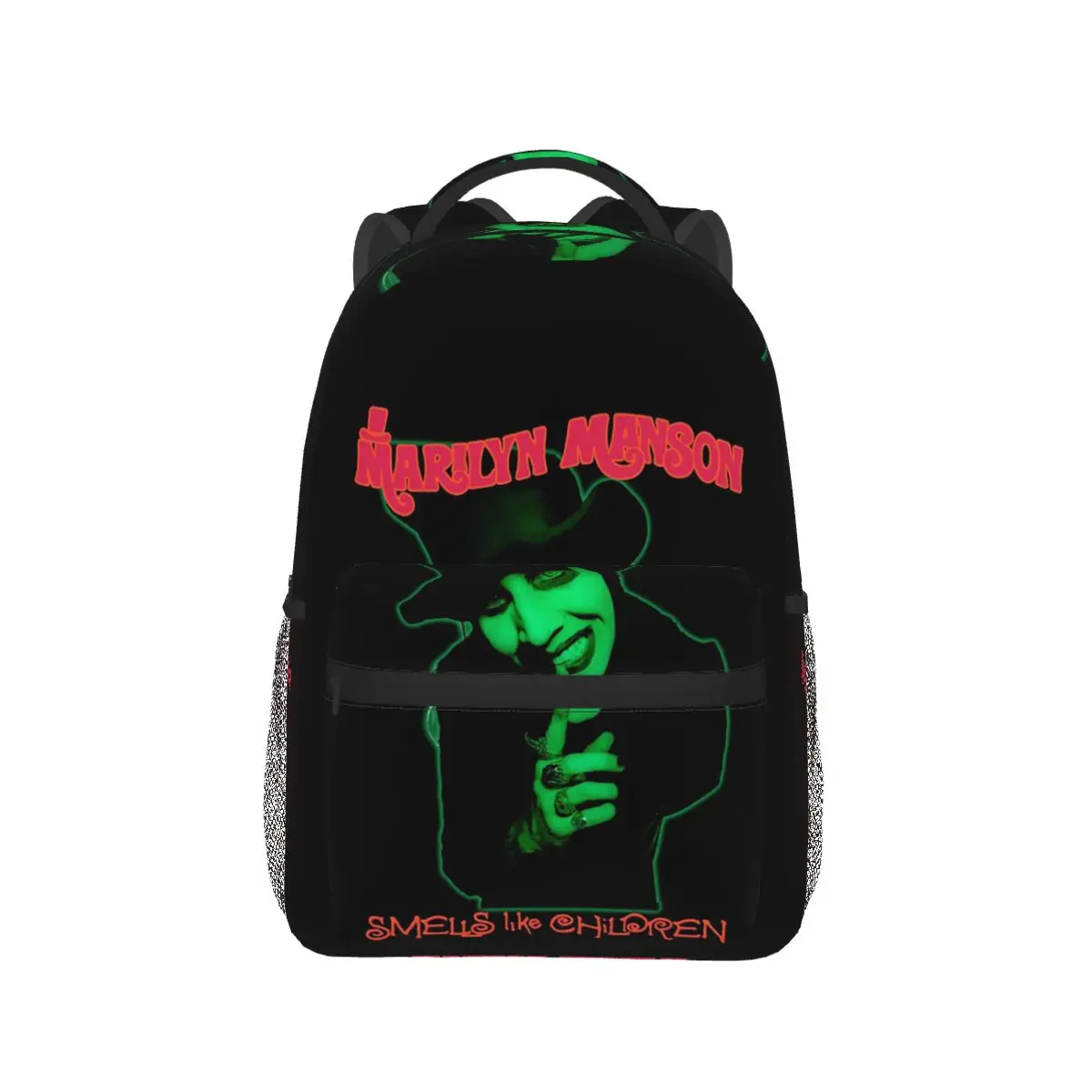 Mochila de música de regalo para fanáticos de Marilyn Manson Glitch, gran oferta, mochila de gran capacidad para niños, bolso escolar, bolso de hombro para hombres y mujeres