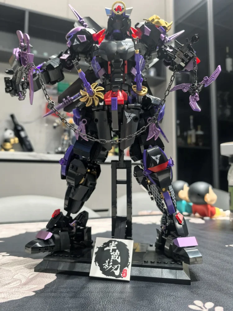 Premium Shadow Blade Mecha Building Blocks Assembly Model Movable Figure Home Decor Collectible Gift For Hobby Enthusias
