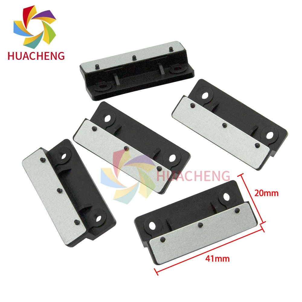 10PCS UV Solvent Printer Encoder Raster Strip Plastic Holder With Magnet For Allwin Flora Roland Mimaki