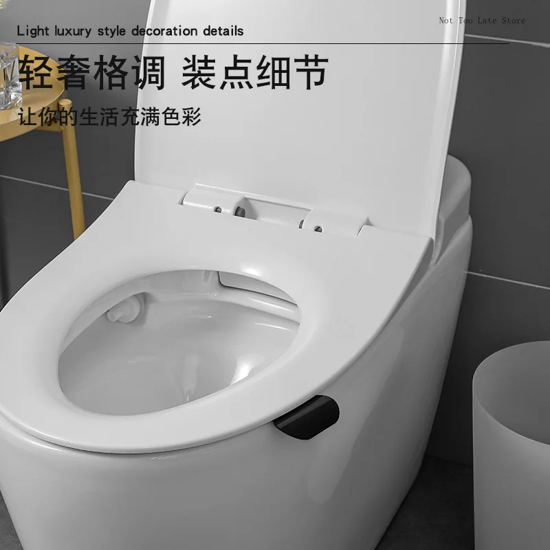 Solid Color Toilet Lid Handle Easy To Lift Toilet Lid Handle Not Dirty Hands Toilet Flip Handle Portable for Bathroom Hygiene