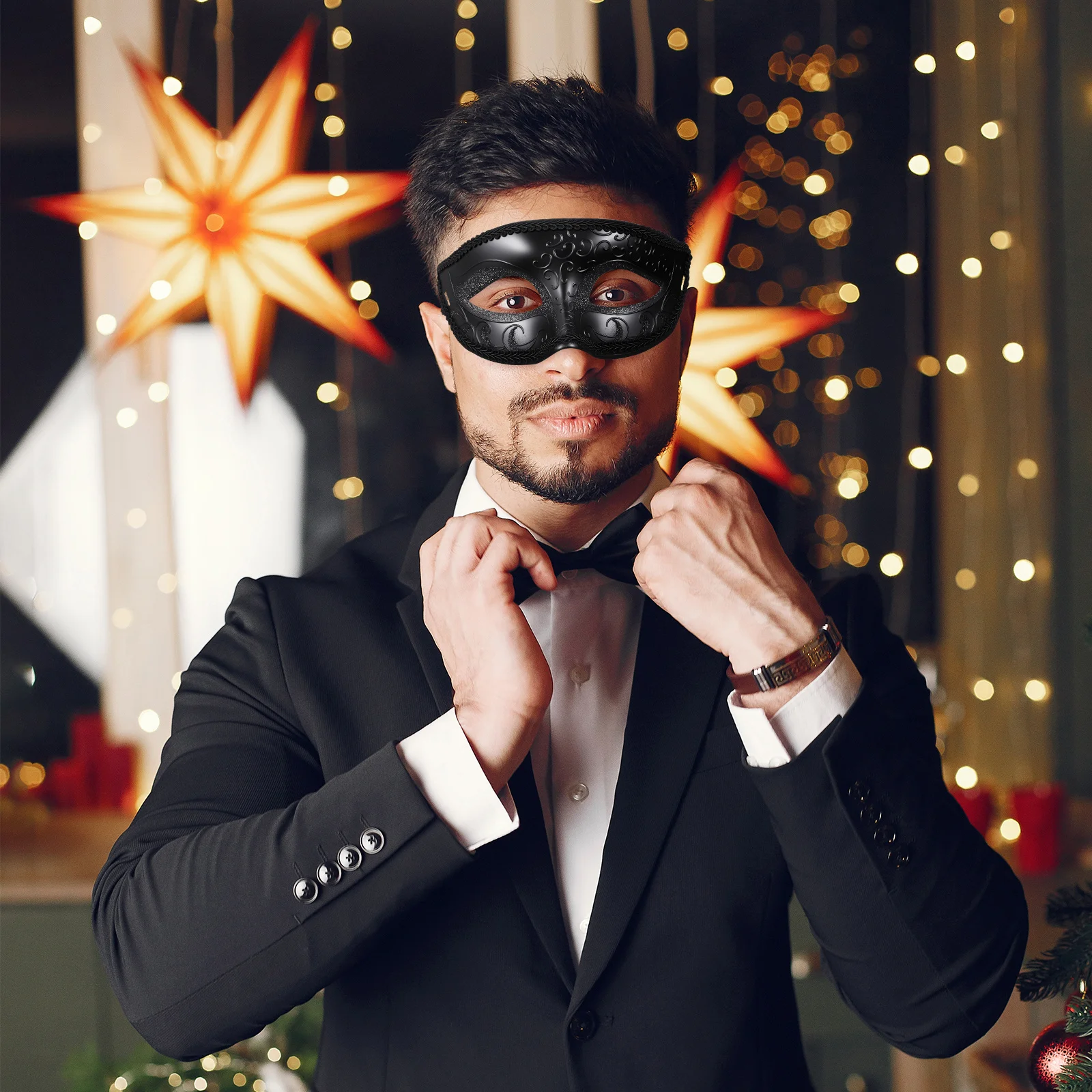 Sexy Masker Half Gezicht Retro Gemaskerd Bal Halloween Party Kostuum Decoratief Plastic Masker Voor Vrouwen Mannen Unisex Carnaval