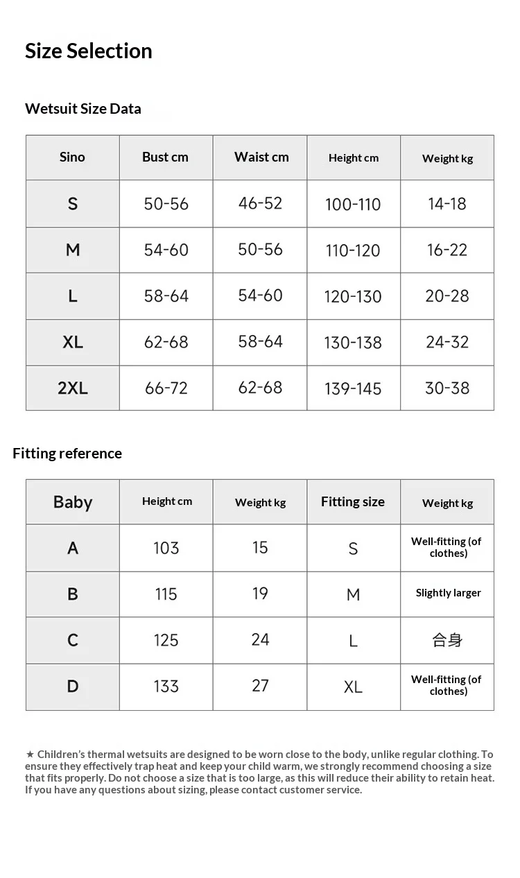 Boys 1.5MM Thick Thermal Neoprene One Piece Long Sleeve Wetsuit Cold Proof Kids Swimsuit for Snorkeling Surfing Swimming