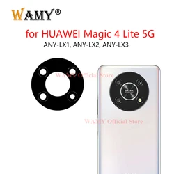 WAMY Rear Back Camera Glass Lens Cover Replacement for Huawei Honor Magic 4 Lite 5G ANY-LX1 ANY-LX2 ANY-LX3