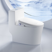 New remote control smart toilet cover hip woman wash thermostatic seat instant hot water cover automatic flip