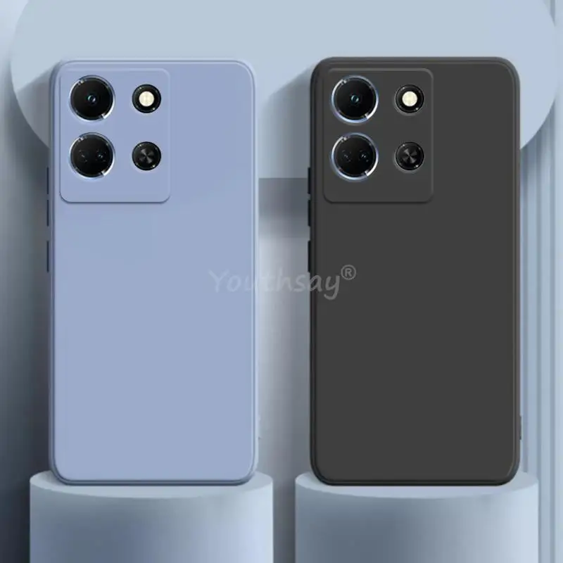 

For Infinix Note 30 Case Liquid Silicone Infinix Note 30 Pro Case Plain Rubber TPU Protector Phone Case Infinix Note 30 Cover