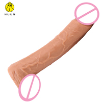 NUUN 16.1in Huge Dildo Massive Cock Giant Penis Female Masturbator Sex Toys Clitories Anal Prostate Massager For Women Men