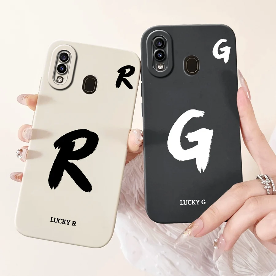 Чехол для Samsung Galaxy A20 A20s A30 Чехол Lucky A-Z Letter Cover для Samsung A20 A 30 A 20 S Coque Soft A205F A305F A207F Fundas Чехол для Samsung Galaxy A20 A20s A30 Чехол Lucky A-Z Letter Cover для Samsung A20 A 30 A 20 S Coque Soft A205F A305F A207F Fundas