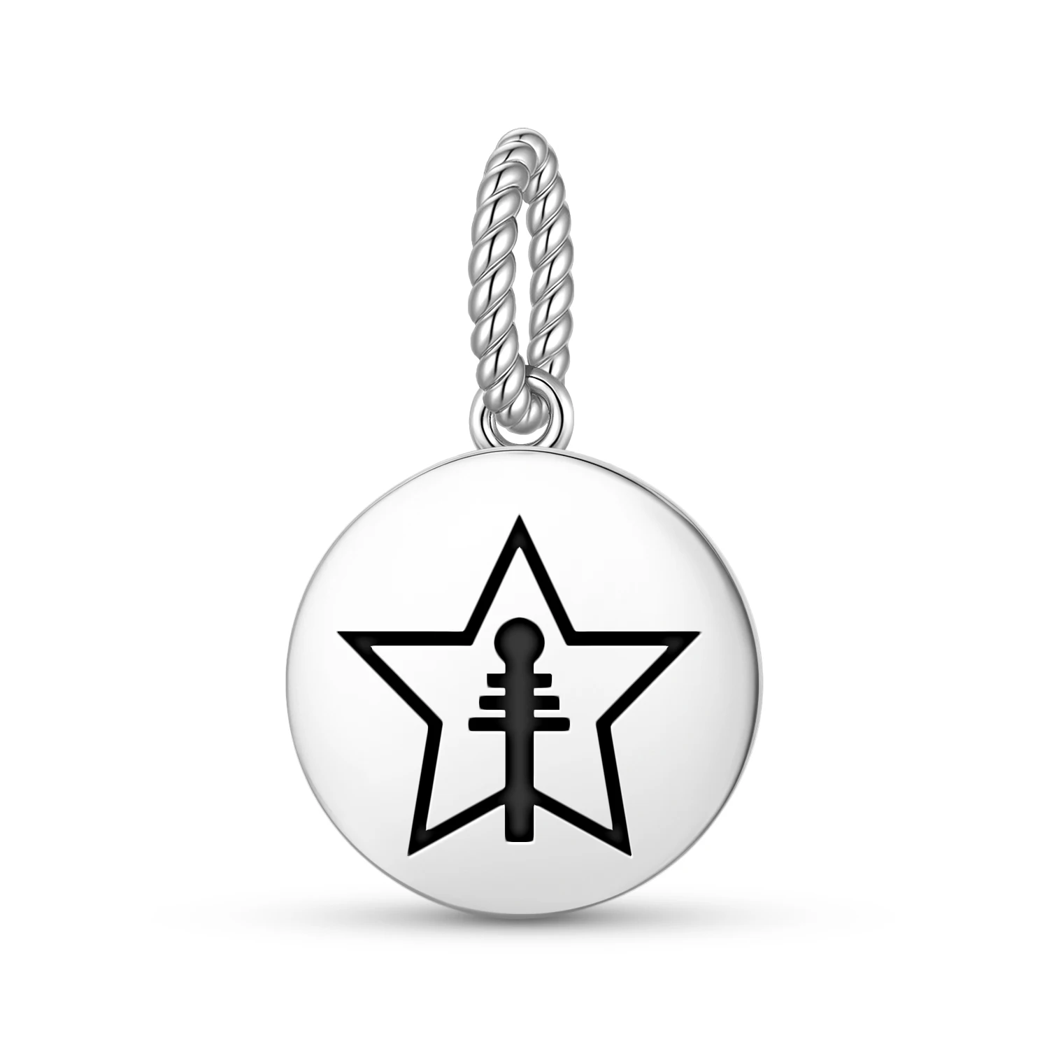 

Иерофган Таро из стерлингового серебра 925 пробы, подвеска из бисера «сделай сам», подвеска для браслета, ювелирных изделий, подарок