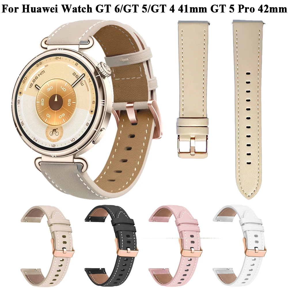 18 مللي متر حزام المرأة لساعة هواوي GT 6 GT6 41 مللي متر GT5 برو 42 مللي متر استبدال معصمه لساعة هواوي GT 5 GT 4 41 مللي متر الفرقة