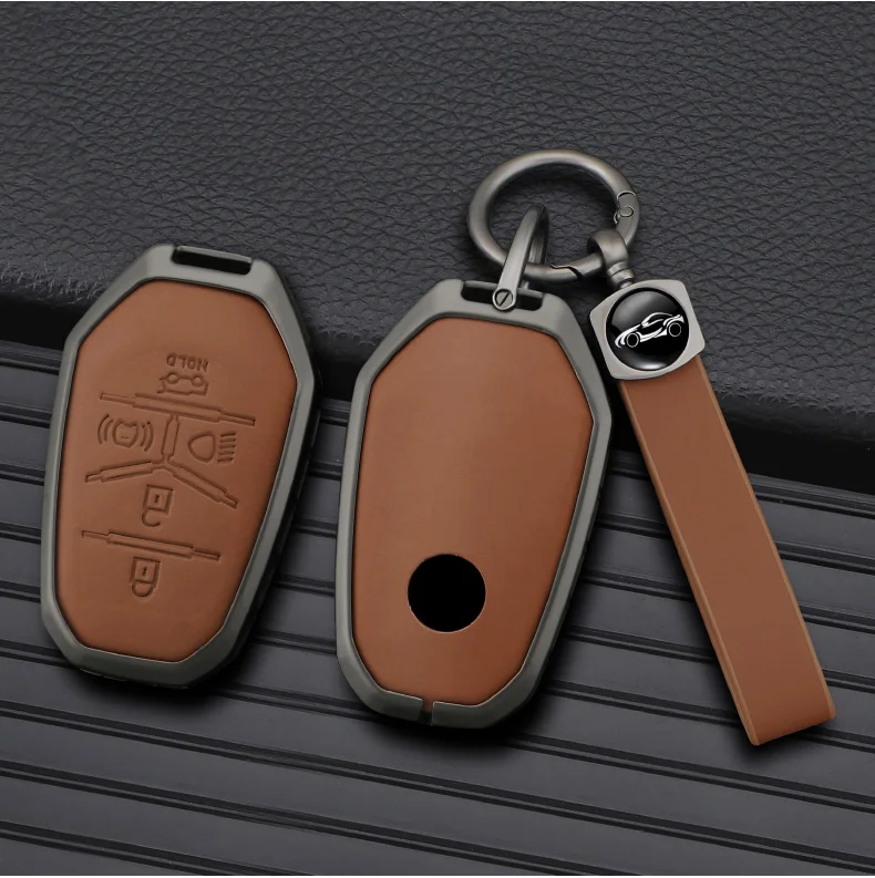 Suitable For Ssang Yong 2020 G4 Rexton Car Key Case Cover Shell Fob Holder Auto Keychain Styling Accessories