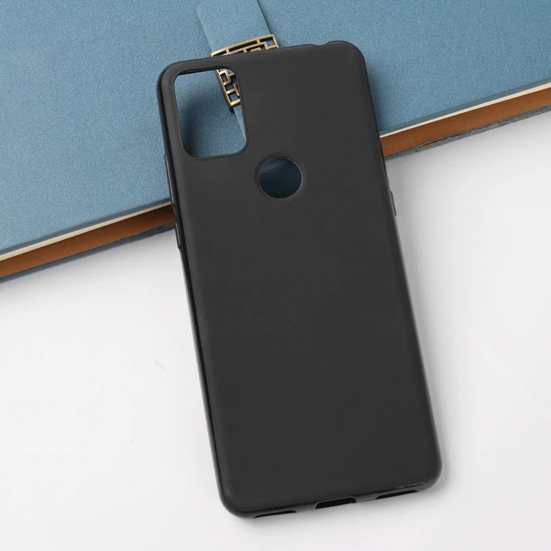 Case for Alcatel 3X 2020 Cover 6.52 Inch Soft Black TPU Mobile Phone Coque
