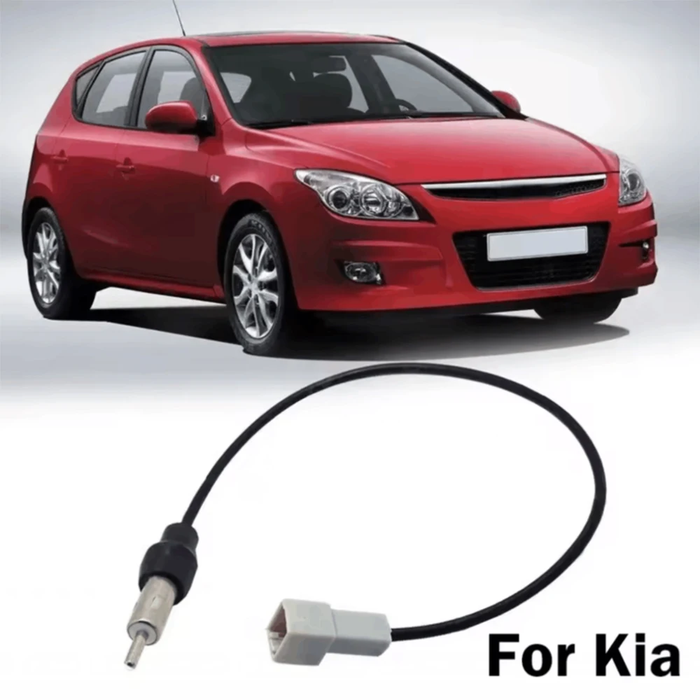 1 pièces pour Kia pour Hyundai 2009-2011 pour Kia 2007 08 09 10 11 12 13 14 15 16 17 18 19-2023 adaptateur d'antenne stéréo de voiture prise vers Radio