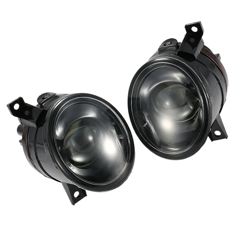 1 Pair Front Bumper Convex Lens Fog Lights Fit for Jetta 5 Golf MK5 Touran 1K0941699C 1K0941700C