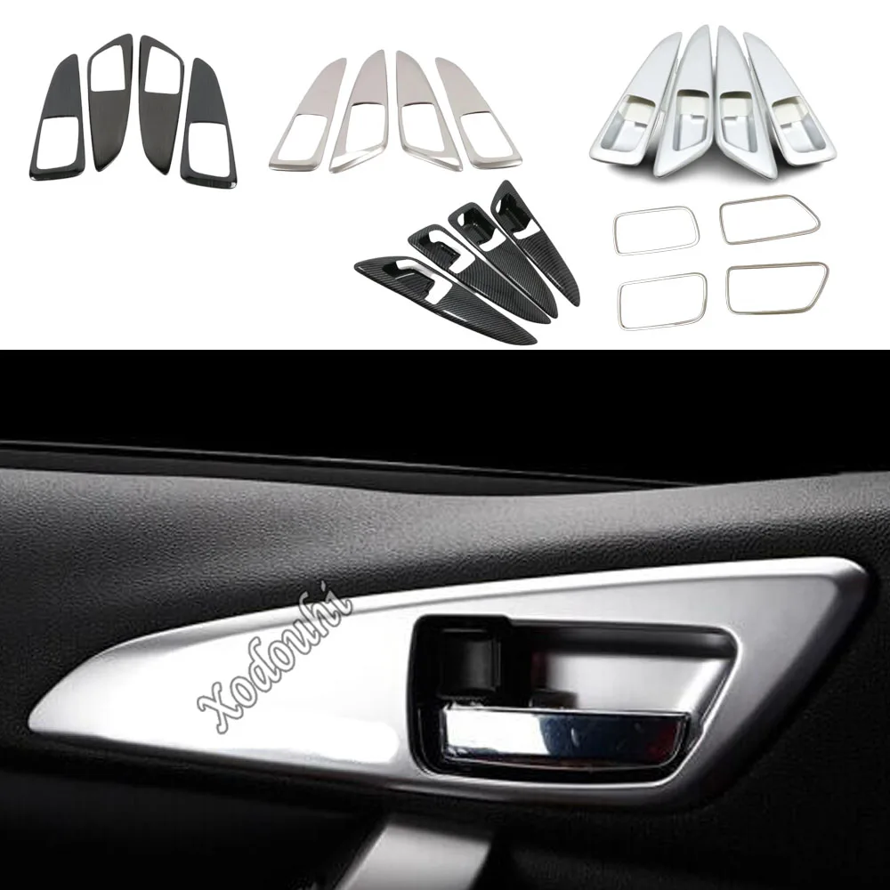 

For Mitsubishi Eclipse Cross 2017 2018 2019 2020 2021 2022 Car Styling Inside Trim Frame Armrest Door Inner Handrail Handle Bowl
