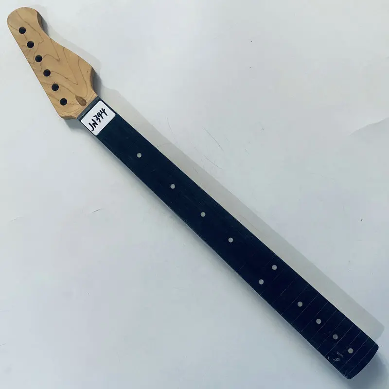 

LN344 Unfinished Electric Guitar Neck Maple with Rosewood 22 Frets for DIY Guitar Parts Surface Damages and Dirty&Scar