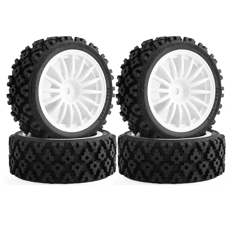 Pneumatici per ruote in gomma da 70mm per Tamiya XV-01 XV01 TA06 TT-01 TT-02 PTG-2 1/10 accessori per parti di aggiornamento per auto da corsa RC