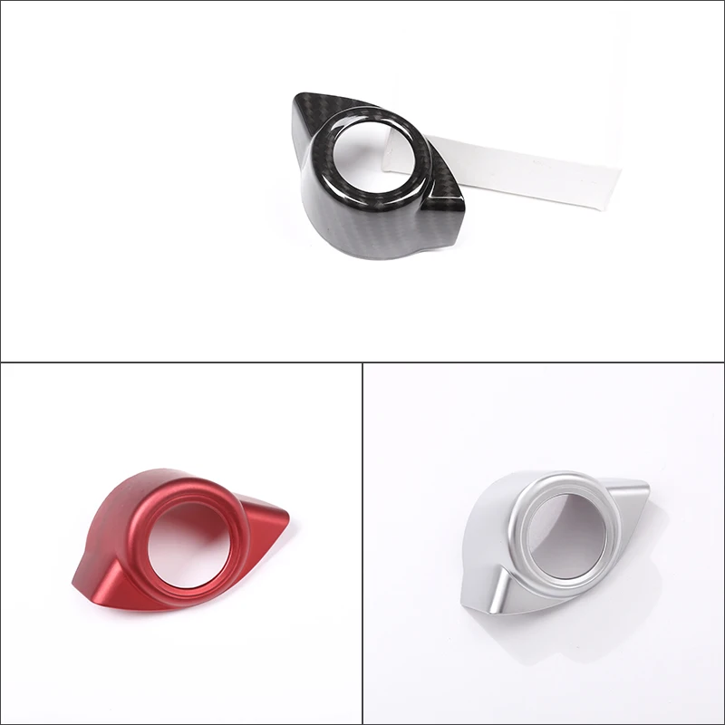 For Alfa Romeo Giulia/Stelvio 2017-2019 Car Interior One-key Start Decoration Ring Cover Stick Auto Interior Accessories