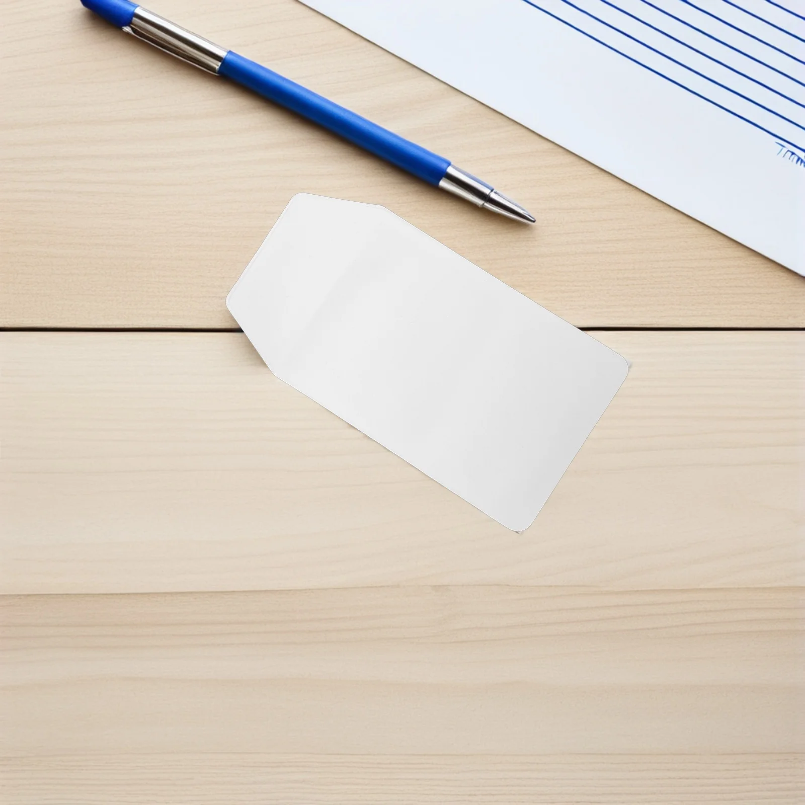 

5Pcs Clear PVC Leakproof Pen Insert Bag Pencil Holder for Doctors Nurses Office School Simple Elegant Portable Stationery