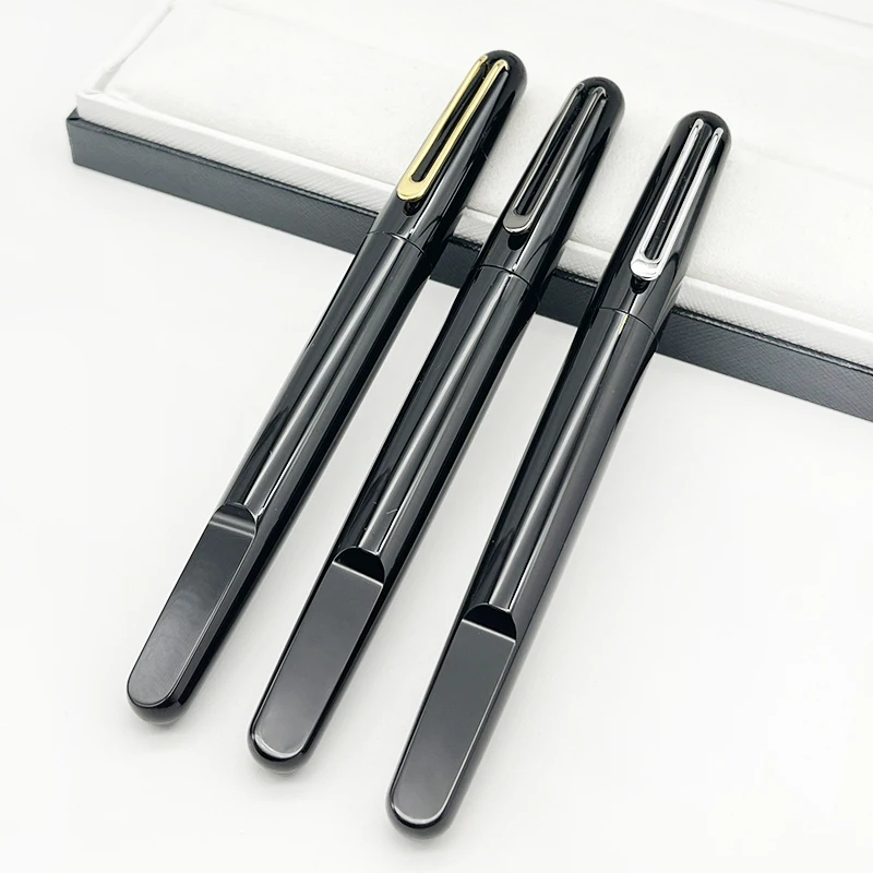 Lan Luxury serie M tappo di chiusura magnetico penna a sfera classica Rollerball scrittura di alta qualità MB liscio con stella bianca