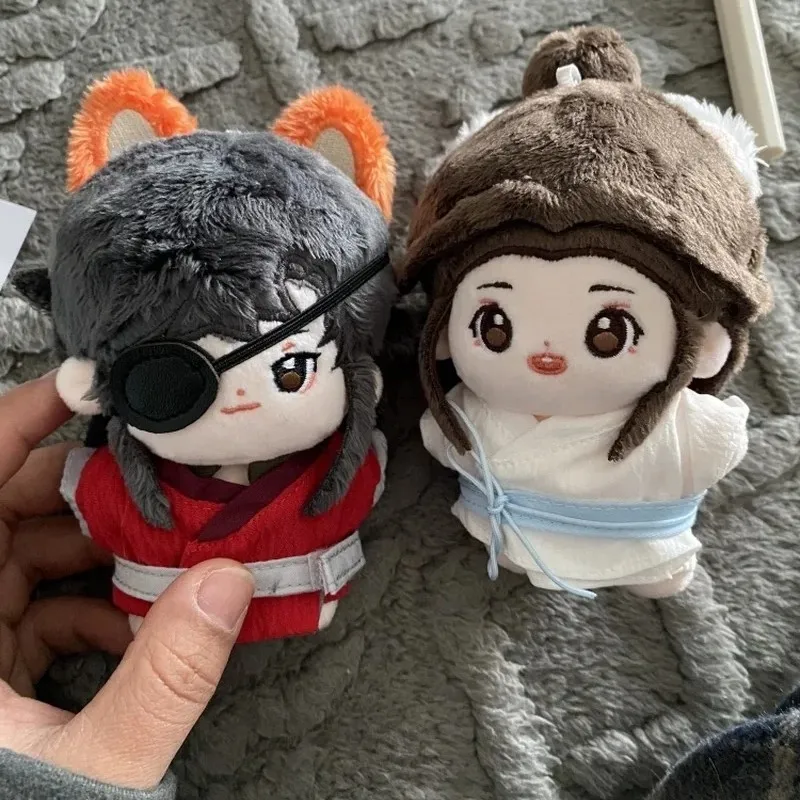 

10 см аниме Minidoll Tian Guan Ci Fu Hua Cheng Xie Lian Морская звезда, плюшевая подвеска, хлопковая искусственная кукла, мягкий набивной подарок