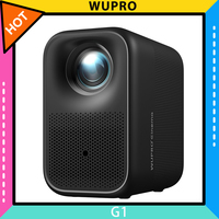 WUPRO G1 Projector, Certified Google TV & Netflix, 320 ISO Lumens, Native 1080P, 4K Supported, Auto Focus & Auto Keystone