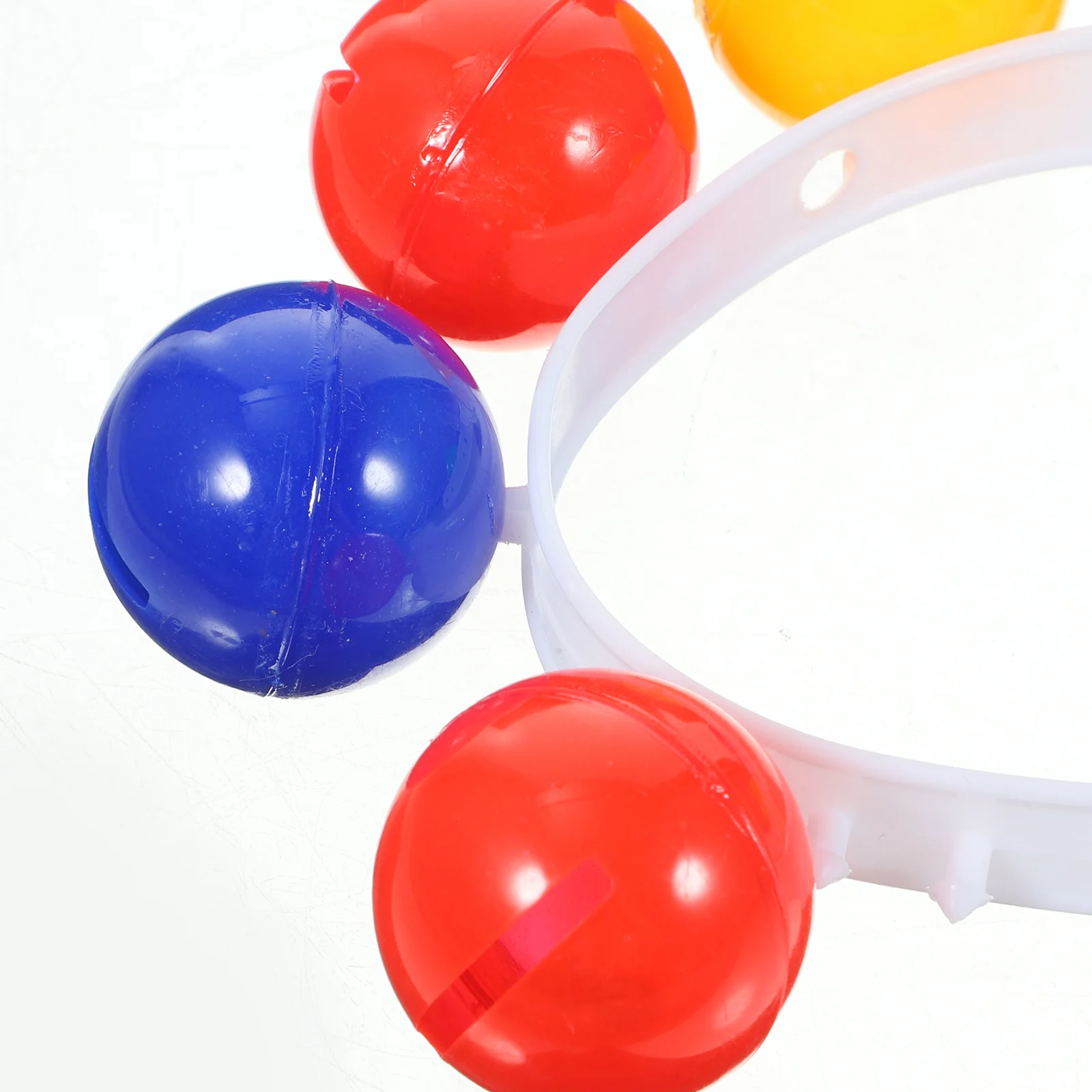 12pcs Wrist Bracelet Jingle Bells For Kids Baby Wrist Band Rattle Educational Dance Prop Ring Bell