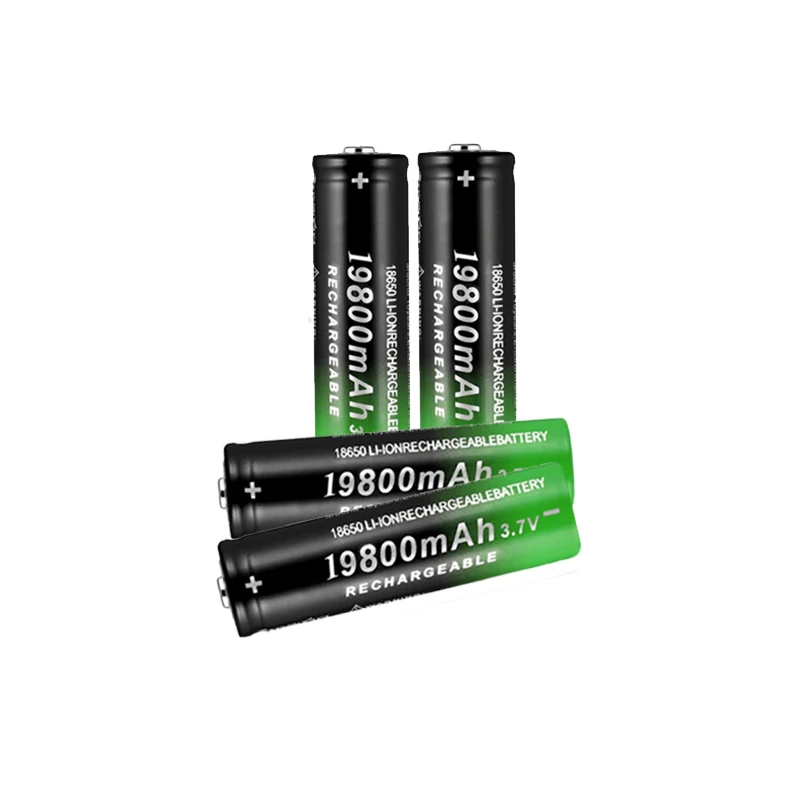 Batería recargable para destornillador de Control remoto, 18650 mAh, 19800 V, 3,7, 18650