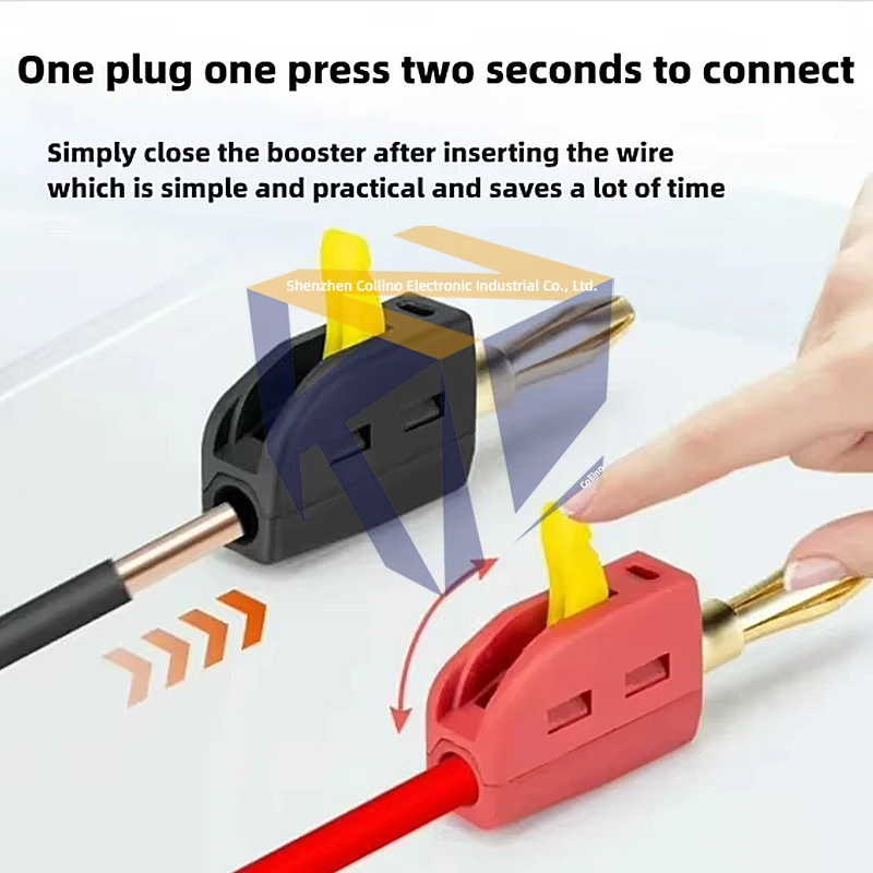 3pcs 4MM High-Current Quick-Connect Banana Plug With Gold Plating And Flame-Retardant Bulb Head Terminal, Sensor Connector 32A