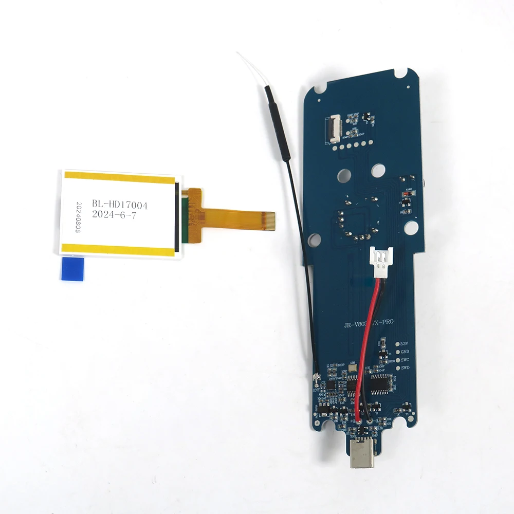 ชุดแผงวงจร GPS Flytec รุ่น V803 ของแท้จากโรงงาน แผงควบคุมเมนบอร์ด อะไหล่สำหรับเรือตกปลา 4 ถัง เสาอากาศคู่