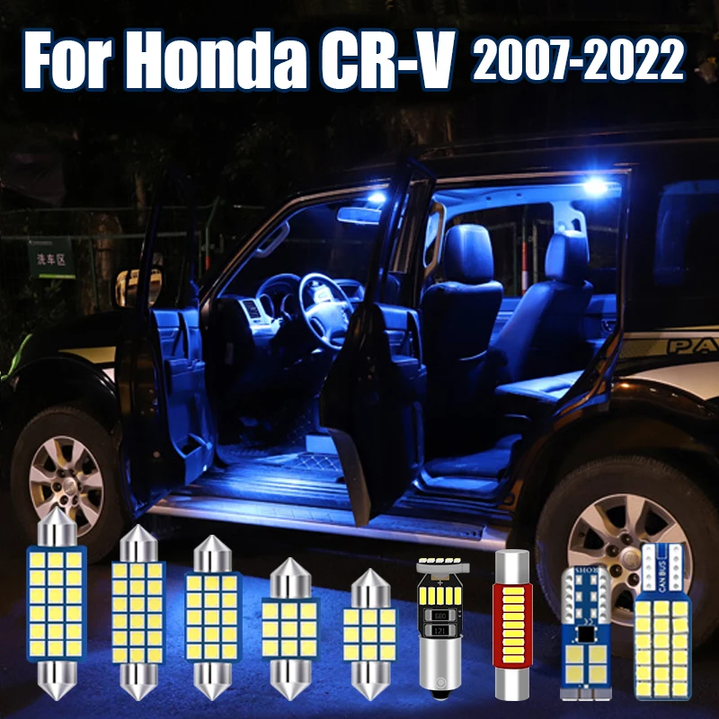 

For Honda CRV CR-V 3 4 5 MK3 MK4 MK5 2007 2008 2009 2010 2011 2012 2014- 2017 2018 2019 2020 2021 2022 Car LED Light Accessories