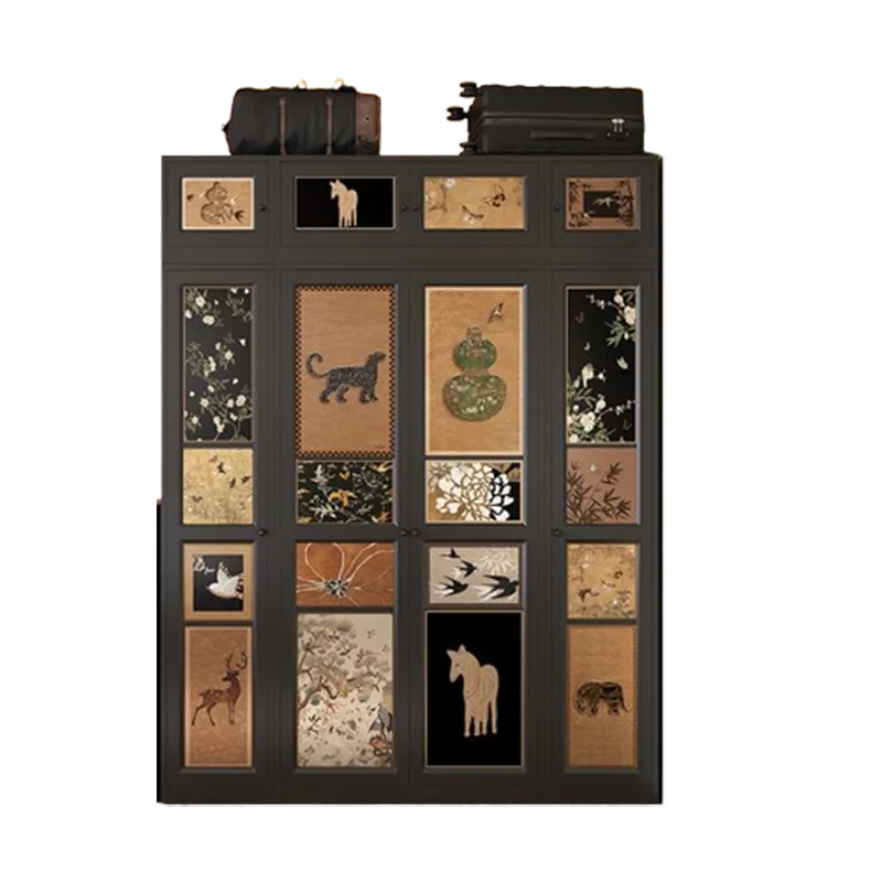 خزانة من الفولاذ الاسكندنافي قابلة للتكديس، أساسيات تخزين الملابس، خزائن الملابس، منظم مفتوح للفتيات، أثاث Armario De Ropa