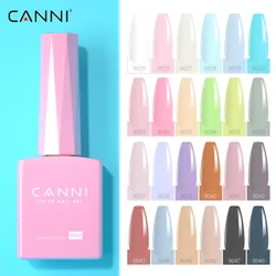 CC2 HEMA FREE Nail Gel Polish 9ml CANNI Pure White Full Coverage Soak off UV LED Nail Gel Polish PH Bond Dehydrator Diamond Top