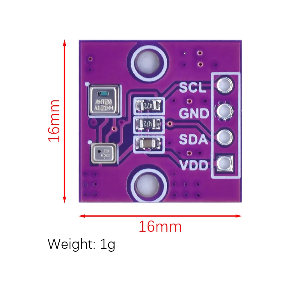 AHT20+BMP280 Temperature, Humidity and Air Pressure Module High-precision Digital Temperature, Humidity and Air Pressure Sensor