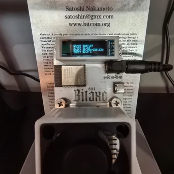 Bitaxe Gamma 601 1.2TH/s Open Source Bitcoin Miner With Powe...