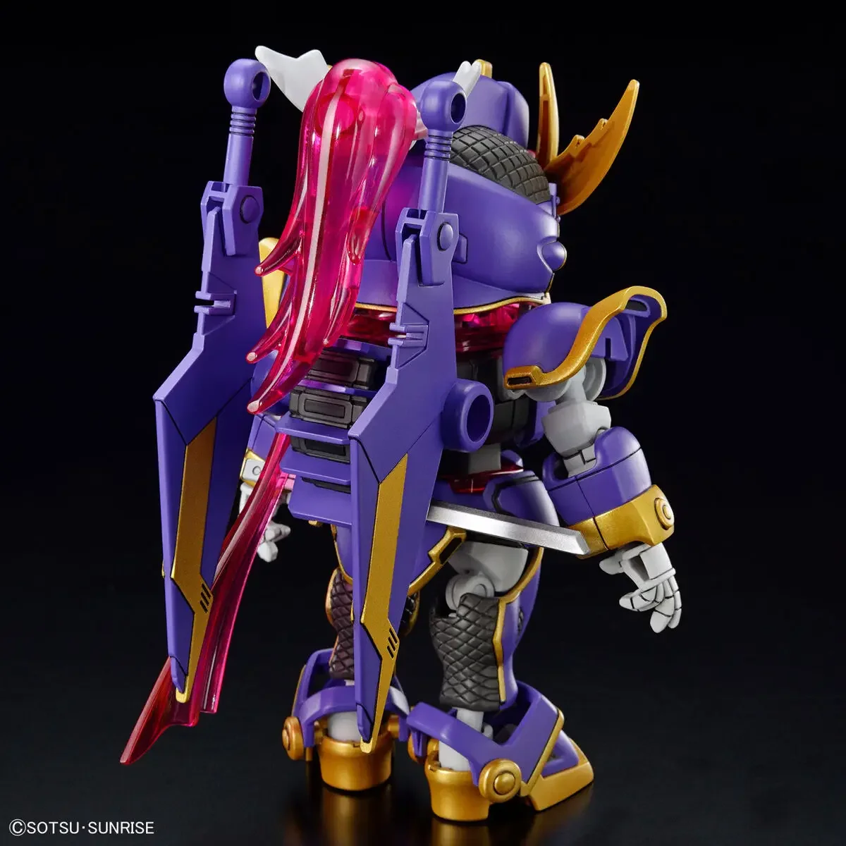 Bandai in Stock Original SD GUNDAM CROSS SILHOUETTE F-KUNOICHI KAI Anime Action Figures Toys Collectible Model Gifts for Kids