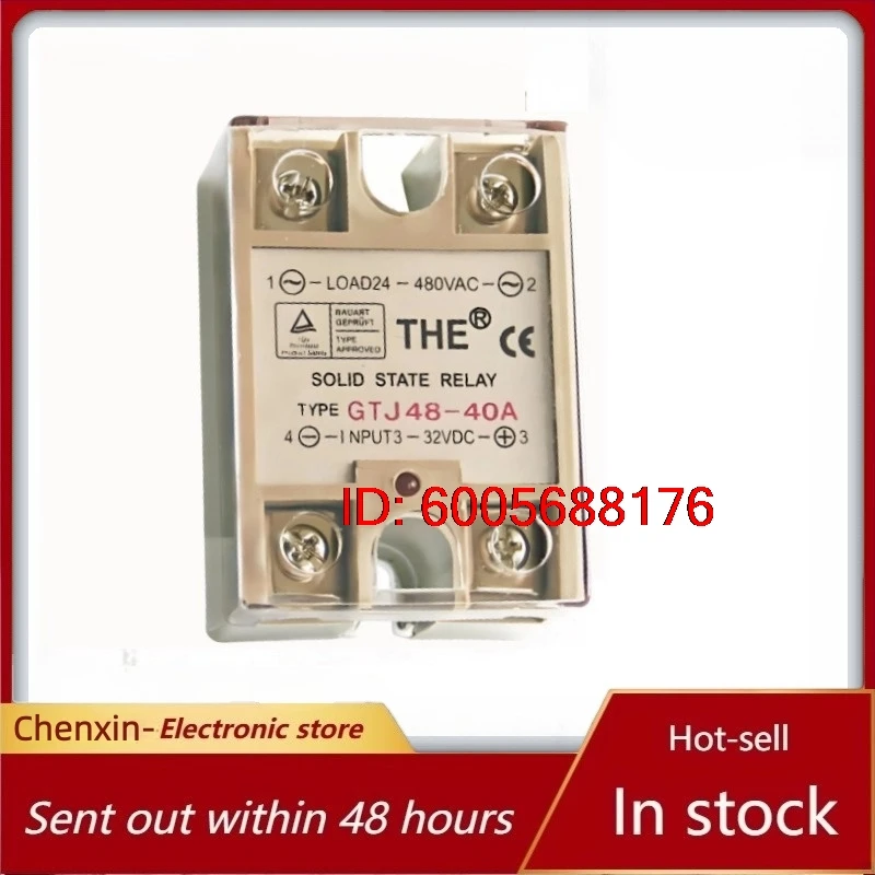 （Brand New）5pcs/lot OEM GTJ48-10A 20A 25A 30A 40A 50A 60A 80A 90A 100A 3-32VDC THE Solid State Relay
